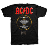 AC/DC, "For Those About to Rock, 40th anniversary" T-shirt