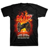 AC/DC, "For Those About to Rock, 40th anniversary" T-shirt