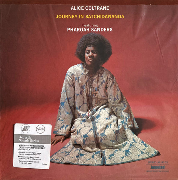 Alice Coltrane Featuring Pharoah Sanders ‎– Journey In Satchidananda, Vinyl LP