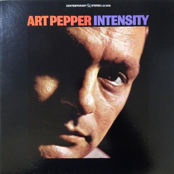 Art Pepper – Intensity, 1975 Contemporary Records – LAX-3036 Japan Vinyl LP