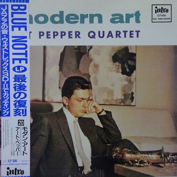 Art Pepper Quartet – Modern Art, 1989 Blue Note ILP 606 Japan Vinyl + OBI