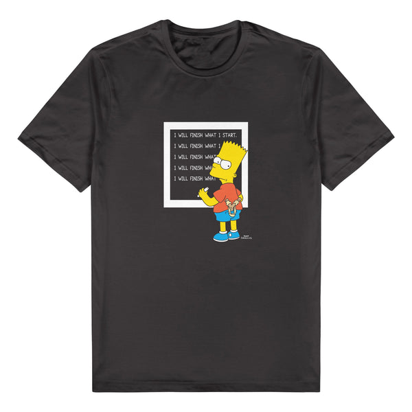 Bart Simpson, "I Will Finish What I Start" T-shirt