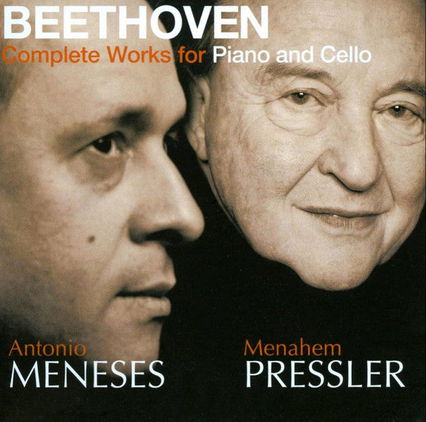 Beethoven - Complete Works for Piano and Cello, Meneses, Pressler, 2xCD UK Avie Records – AV2103