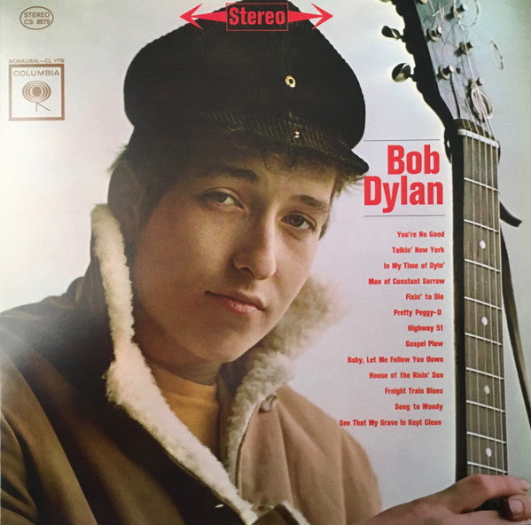 Bob Dylan ‎– Self-Titled, E.U. Stereo Vinyl LP