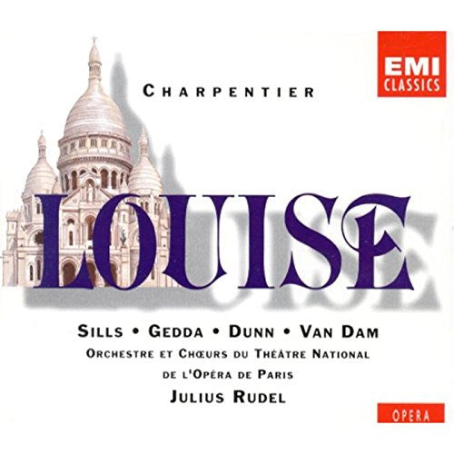 Charpentier – Louise, Sills • Gedda • Van Dam • Dunn • Julius Rudel. 3xCD Box Set E.U. 1994 EMI Classics – 5 65299 2