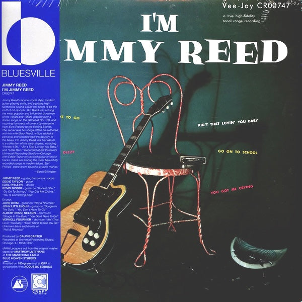 Jimmy Reed – I'm Jimmy Reed, Craft Recordings, Vinyl LP