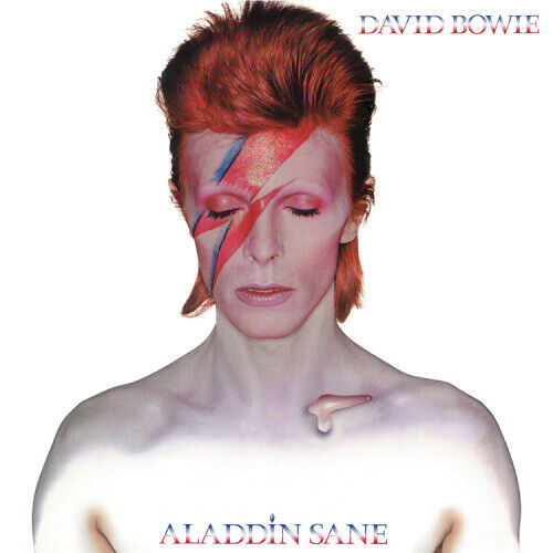 David Bowie – Aladdin Sane, 2018 Parlophone Records, Silver Coloured Vinyl LP