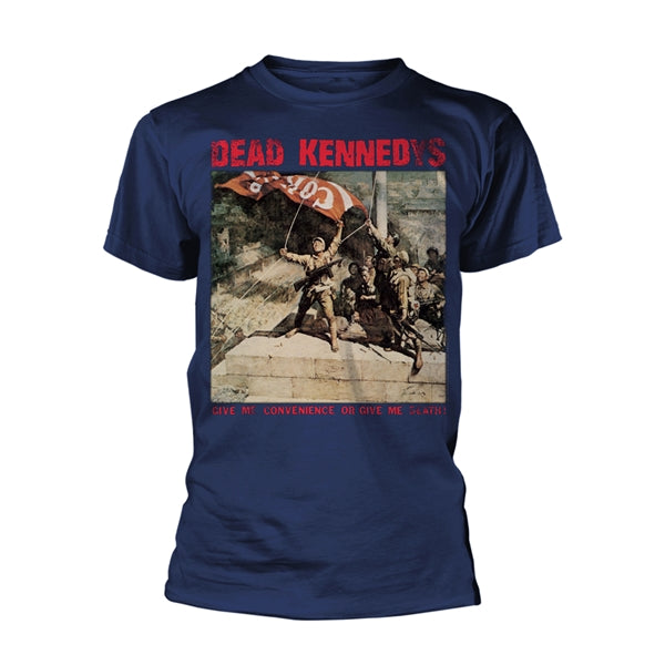 Dead Kennedys, "Convenience or Death" (Navy) T-shirt