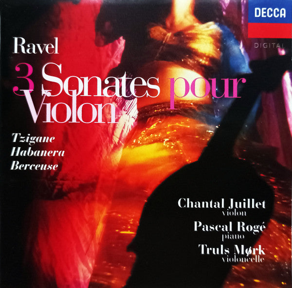 3 Sonates Pour Violon - Tzigane. Juillet, Rogé, Mørk, German 1996 Decca – 448 612-2