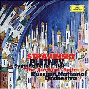 Stravinsky - Symphony In E Flat "The Firebird" Suite, RNO - Pletnev, 1997 Germany Deutsche Grammophon – 453 434-2