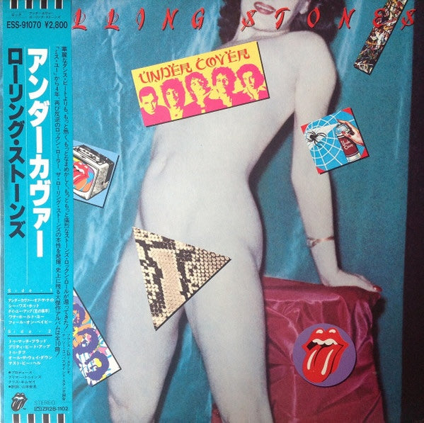 The Rolling Stones – Undercover, 1983 Rolling Stones Records – ESS-91070, Japan Vinyl LP + Obi