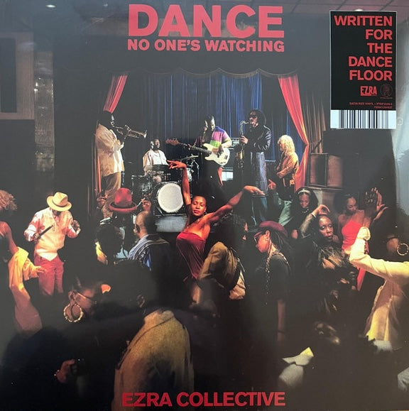 Ezra Collective – Dance, No One's Watching, Satin Red Coloured Vinyl 2xLP