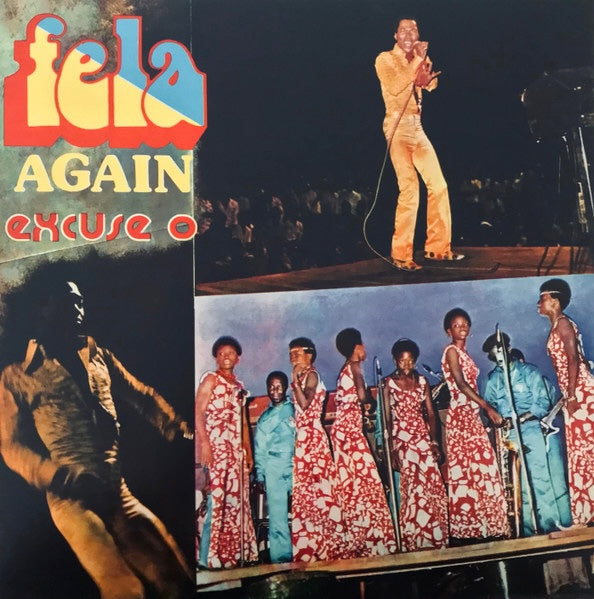 Fela Ransome Kuti And The Africa 70 – Excuse O, Orange Vinyl LP