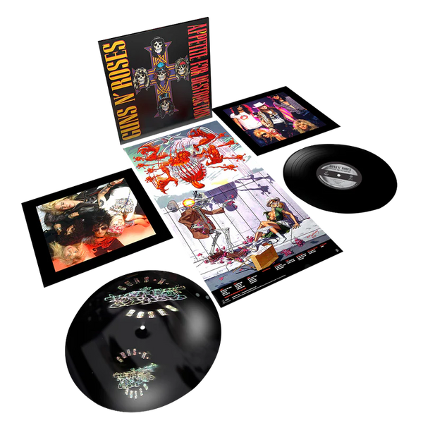 Guns N' Roses - Appetite For Destruction,  2xLP Special Edition Hologroove Hologram Vinyl