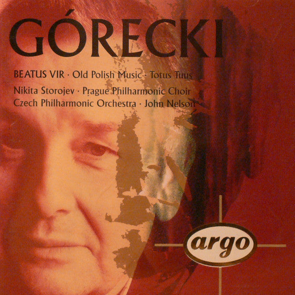 Górecki:  Beatus Vir, etc. Czech Philharmonic Orchestra, Germany Argo 436 835-2