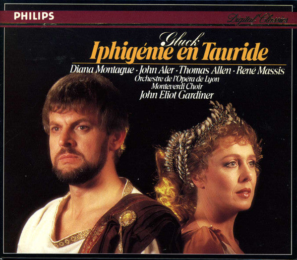 Gluck - Iphigénie En Tauride, Montague • Aler • John Eliot Gardiner, 2xCD W. German Philips – 416 148-2