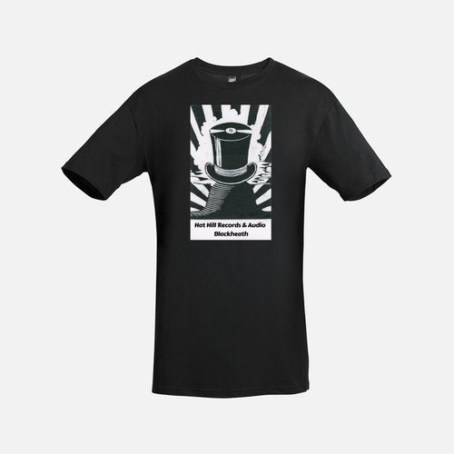 Hat Hill Records and Audio T-shirt (Black)