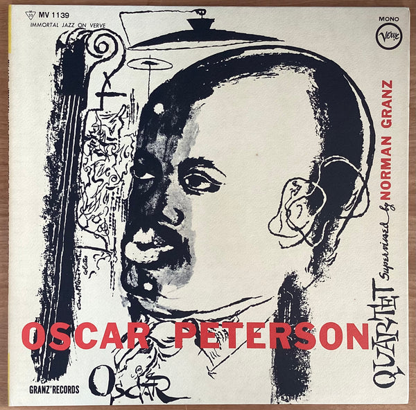 Oscar Peterson Quartet – The Oscar Peterson Quartet #1, 1971 Verve Records – MV 1139 Japan Vinyl