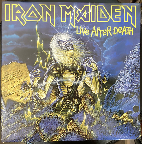 Iron Maiden ‎– Live After Death, Aust. 1985 EMI ‎– EMC.240426/2 2xLP