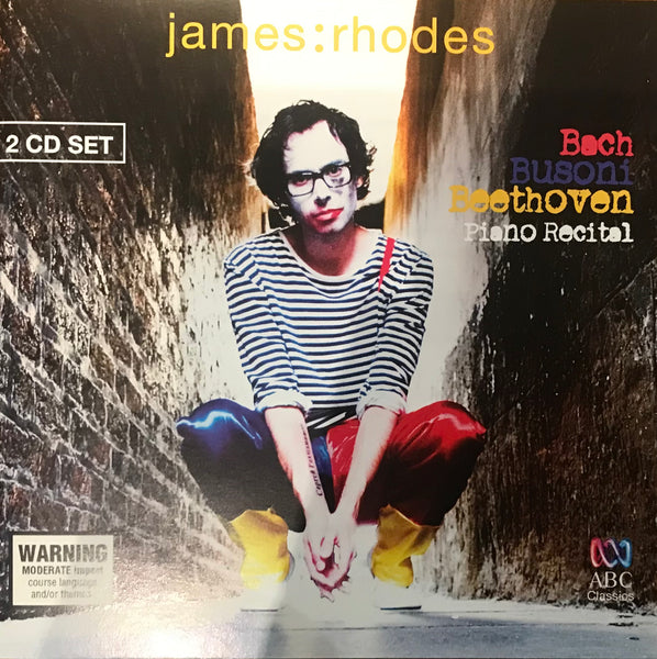 James Rhodes, Piano Recital – Now Would All Freudians Please Stand Aside. 2xCD Australia 2009 ABC Classics 4764593