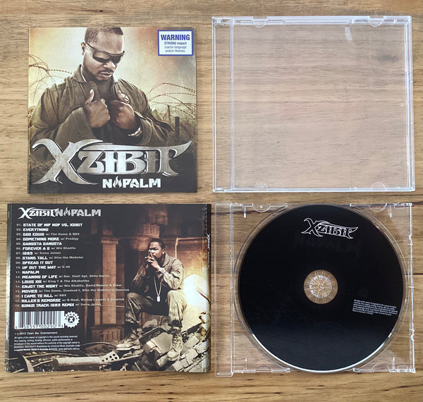 Xzibit – Napalm, Australia 2012 Open Bar - Universal Music CD