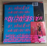 St. Vincent ‎– Masseduction, E.U. 2017 Limited Deluxe Edition, Pink Coloured Vinyl LP + Autographed Card