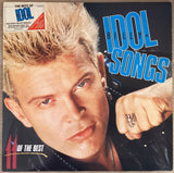 Billy Idol – Idol Songs - 11 Of The Best. UK 1988 Chrysalis – BILTVD 1