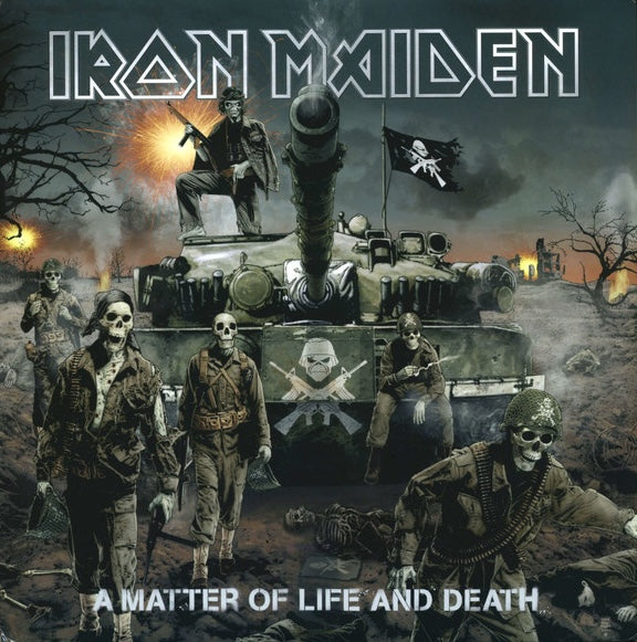 Iron Maiden ‎– A Matter Of Life And Death, E.U. 2017 Vinyl 2xLP