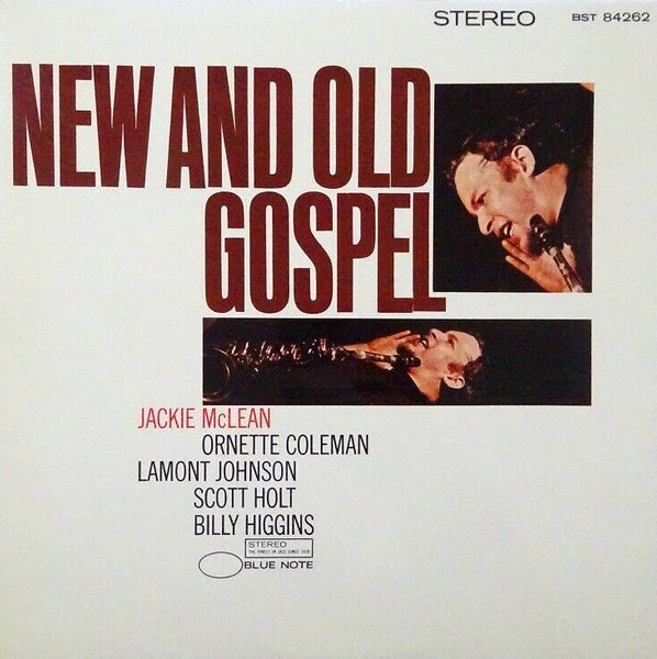 Jackie McLean – New And Old Gospel, 1984 Blue Note – BNJ-71050 Japan Vinyl LP