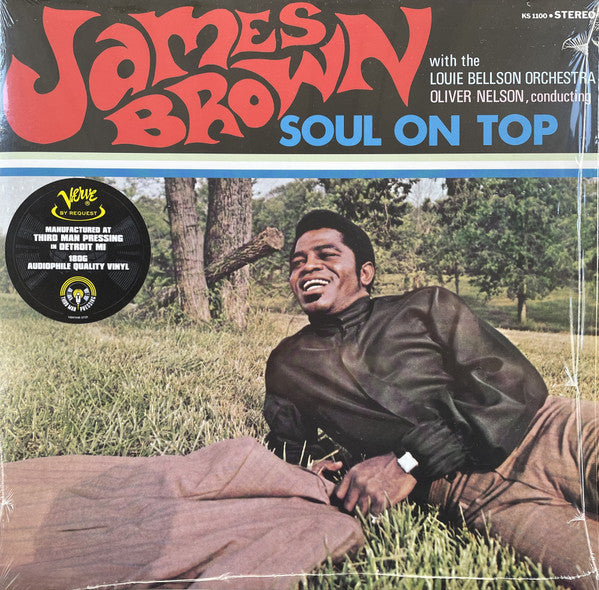 James Brown With Oliver Nelson Conducting Louie Bellson Orchestra – Soul On Top, Vinyl LP