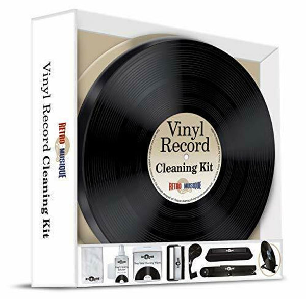 Vinyl Record Cleaning Kit in Round Tin - Retro Musique