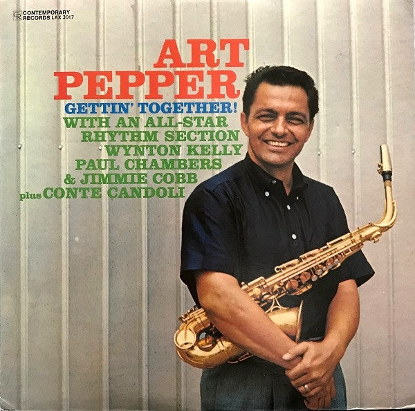 Art Pepper – Gettin' Together!, 1974 Contemporary Records – LAX 3017 Japan Vinyl