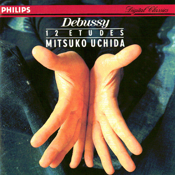 Debussy - 12 Etudes, Mitsuko Uchida, W. Germany Philips – 422 412-2