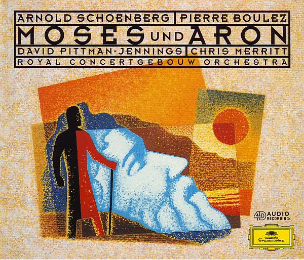 Arnold Schoenberg – Moses Und Aron, David Pittman-Jennings, Pierre Boulez, 2xCD Germany Deutsche Grammophon – 449 174-2