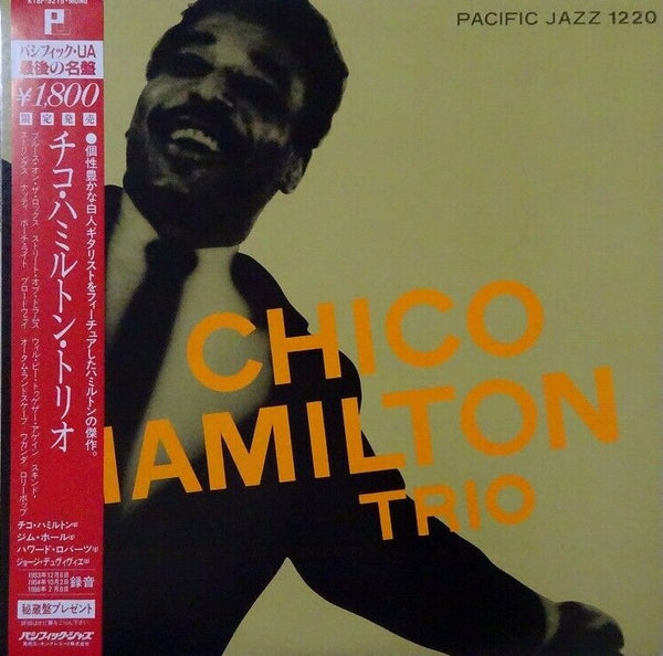 The Chico Hamilton Trio, 1983 Pacific Jazz – K18P-9219 Japan Vinyl + OBI