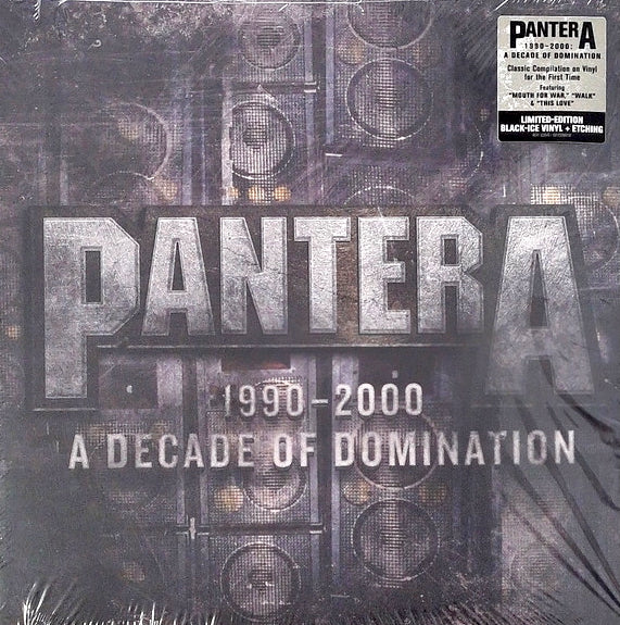 Pantera – 1990-2000: A Decade Of Domination, Black Ice Vinyl + Etching 2xLP