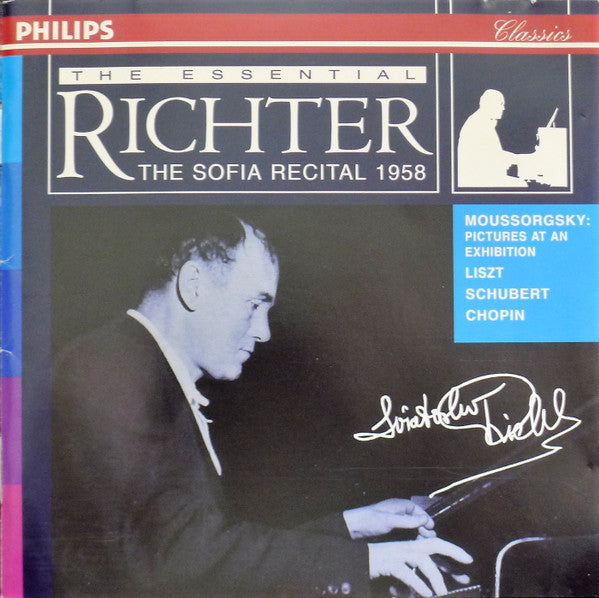 The Essential Richter (The Sofia Recital 1958), E.U. 1996 Philips Classics – 454 167-2