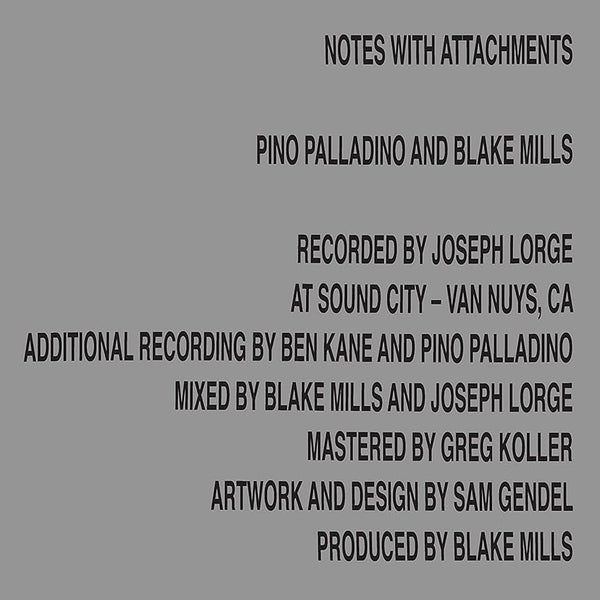 Pino Palladino And Blake Mills ‎– Notes With Attachments. US 2021 Impulse! ‎– 00602435536040