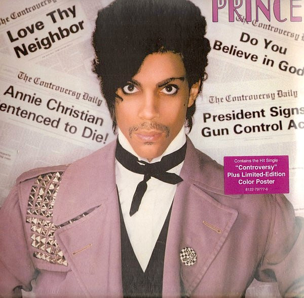 Prince – Controversy, Vinyl LP + Ltd. Ed. Poster