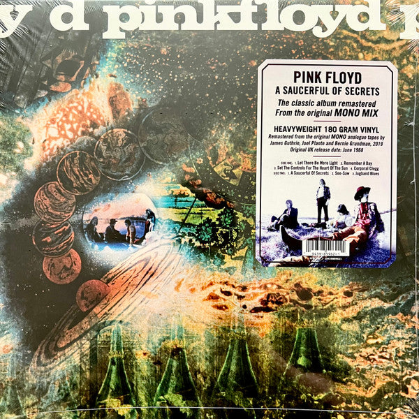 Pink Floyd – A Saucerful Of Secrets. Remastered Mono Vinyl LP