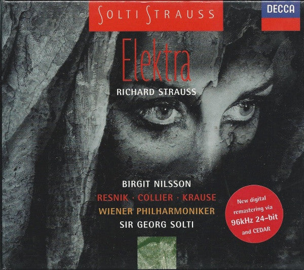 Richard Strauss - Elektra - Birgit Nilsson, Sir Georg Solti, 2xCD Germany 1998 Decca – 417 345-2