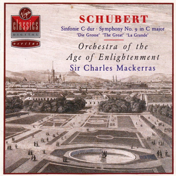 Schubert: Symphony No. 9 In C Major,  Sir Charles Mackerras. W. Germany Virgin Classics VC 7 90708-2