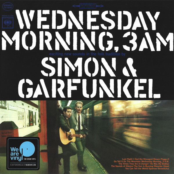 Simon & Garfunkel – Wednesday Morning, 3 A.M. E.U. Reissue Vinyl LP