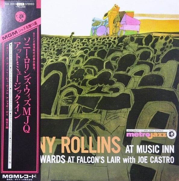 Sonny Rollins - Teddy Edwards With Joe Castro, 1978 MetroJazz – MM 2092 Japan Vinyl + OBI