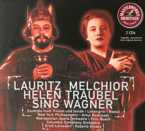 Lauritz Melchior & Helen Traubel Sing Wagner, 2x CD E.U. 1999 Sony Classical – MH2K 60896