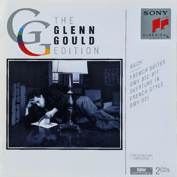 Bach – French Suites BWV 812–817; Overture In French Style BWV 831, Glenn Gould. E.U. 1994 2xCD Sony Classical – SM2K 52609