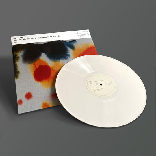 Sunroof ‎– Electronic Music Improvisations Vol. 2, Limited Edition White Vinyl LP