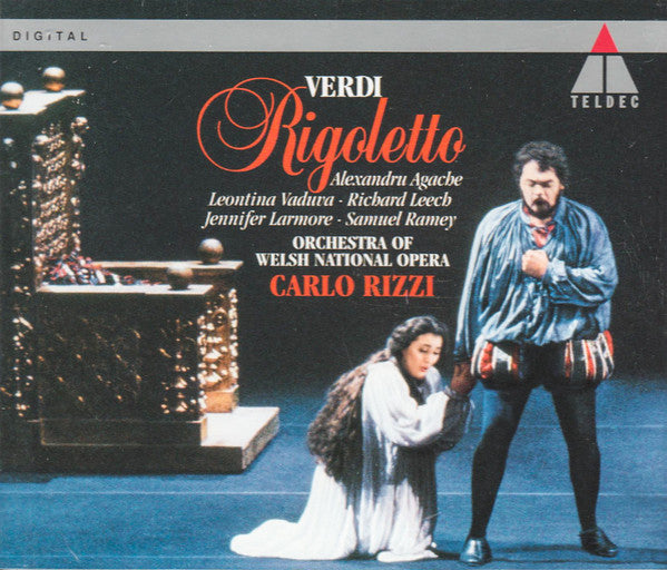 Giuseppe Verdi – Rigoletto, Carlo Rizzi, Alexandru Agache, Germany 1993 TELDEC ‎– 4509-90851-2