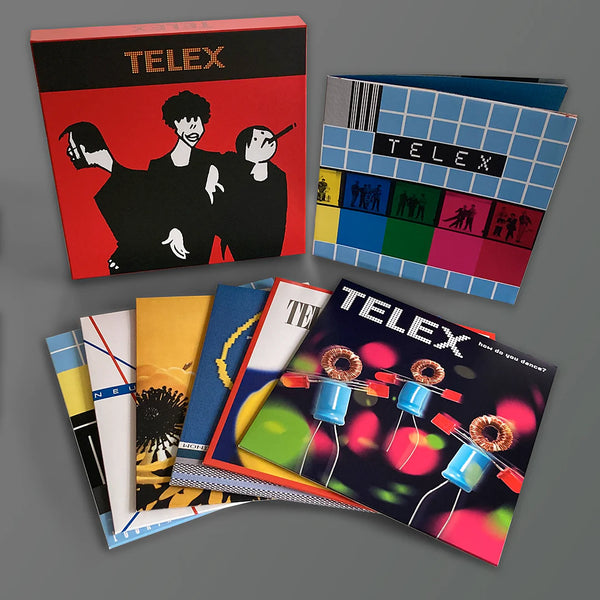 Telex - Self-Titled, Limited Edition 6xLP Box Set, Coloured Vinyl, Mute ‎– TELEXBOX1