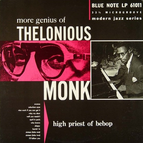 Thelonious Monk – More Genius Of Thelonious Monk, Blue Note – BNJ 61011 1985 Japan Vinyl